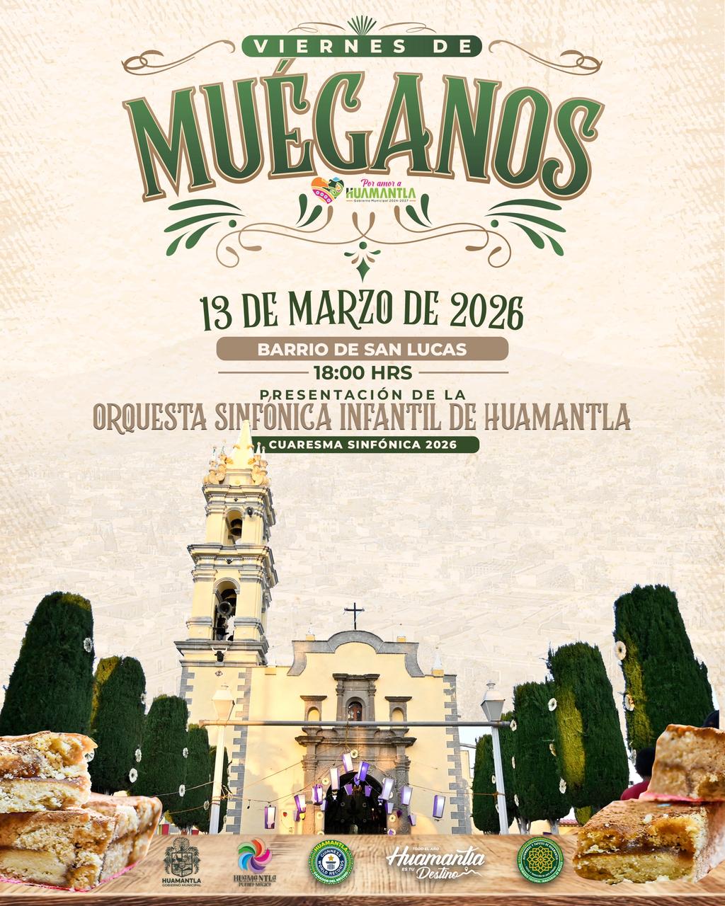Invita gobierno municipal a disfrutar del 'Viernes de Muéganos' en el Barrio de San Lucas